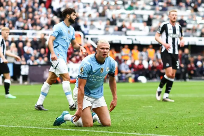 Haaland dính chấn thương trước Newcastle